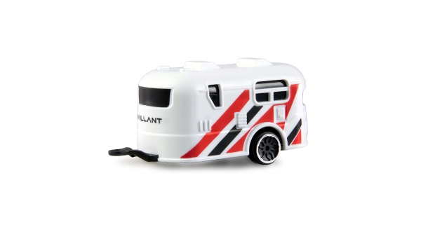 22680 RC PICKUP DIE CAST mit Wohnwagenanhänger 1:64 RTR blau
